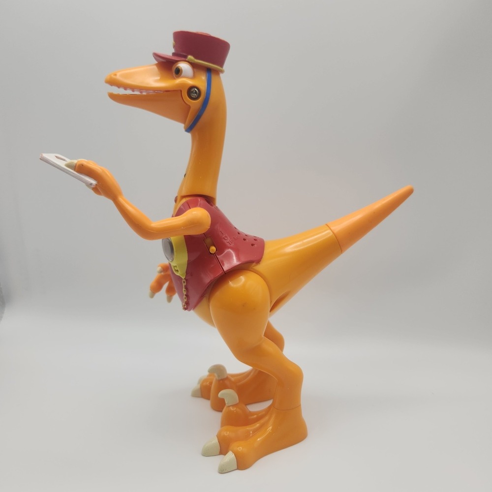 2011 Jim Henson Dinosaur Train Talking Interactive Mr. Conductor Figure Untested